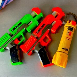 Nerf gun dart tag full set capture the flag set